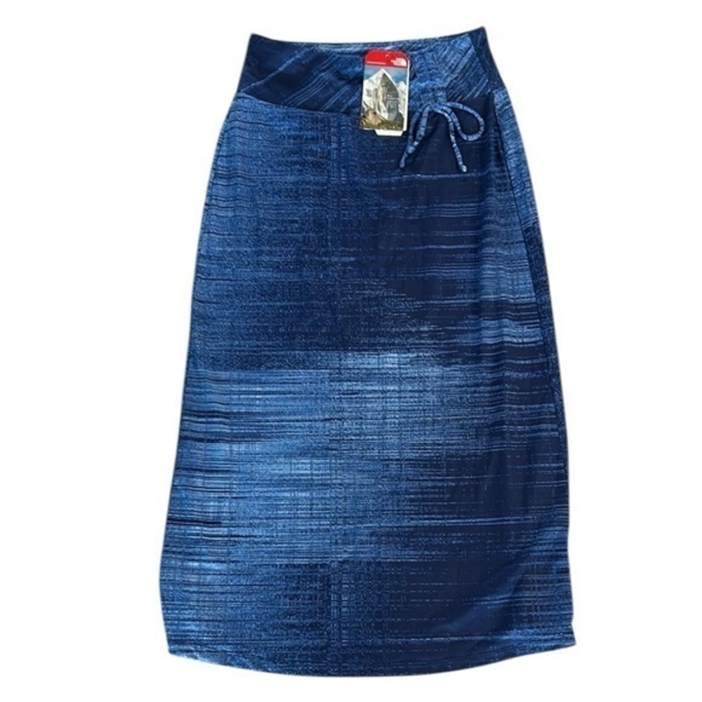 The North Face Empower maxi skirt size small blue NWT